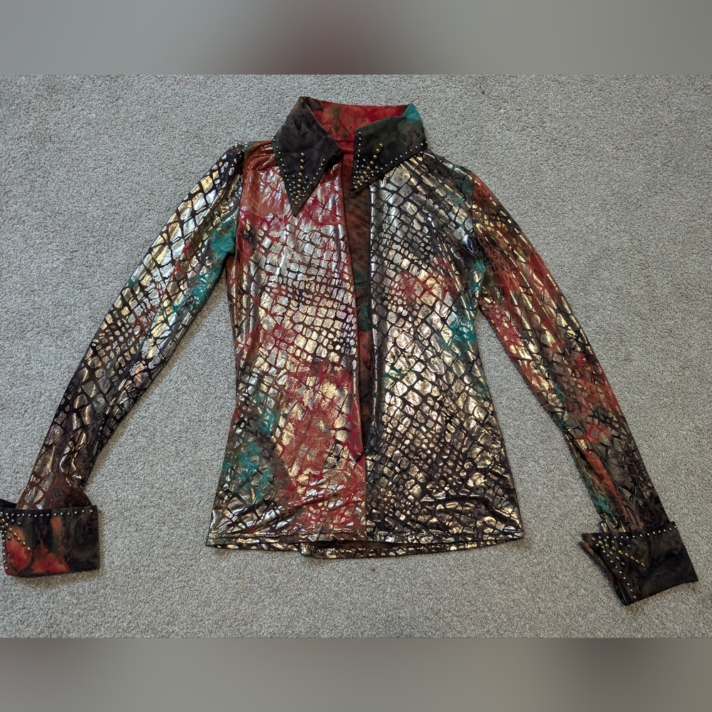 Multicolor Studded Women's Jacket
